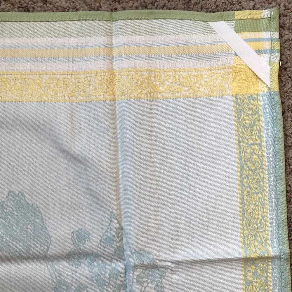 Williams Sonoma Jacquard Bunny Napkins
